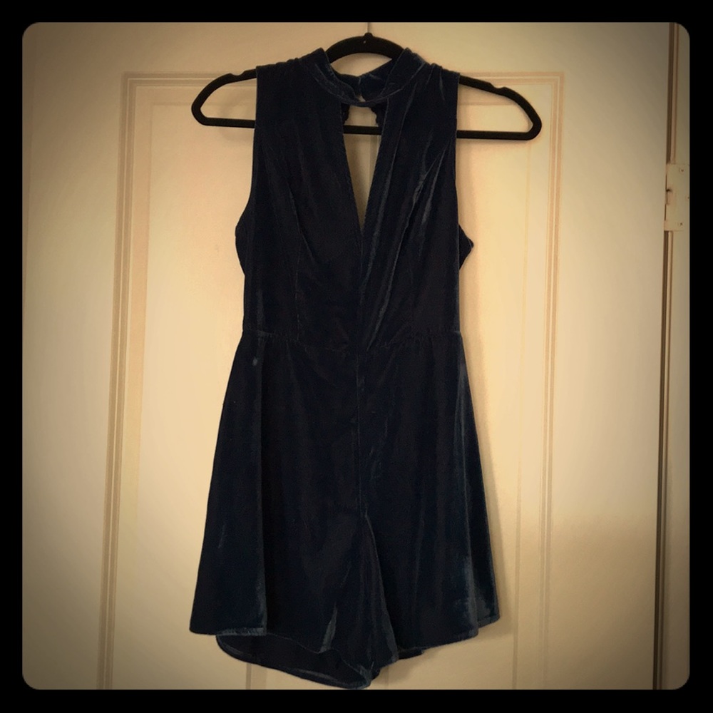 Velvet romper!